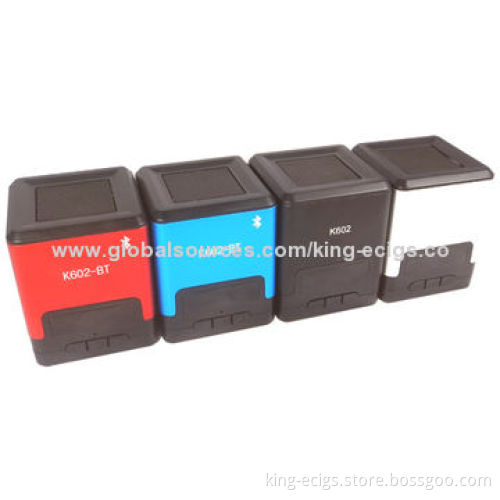 Wholesale Portable Bluetooth USB MP3 Mini Music Speaker with LCD, 3W Output Power